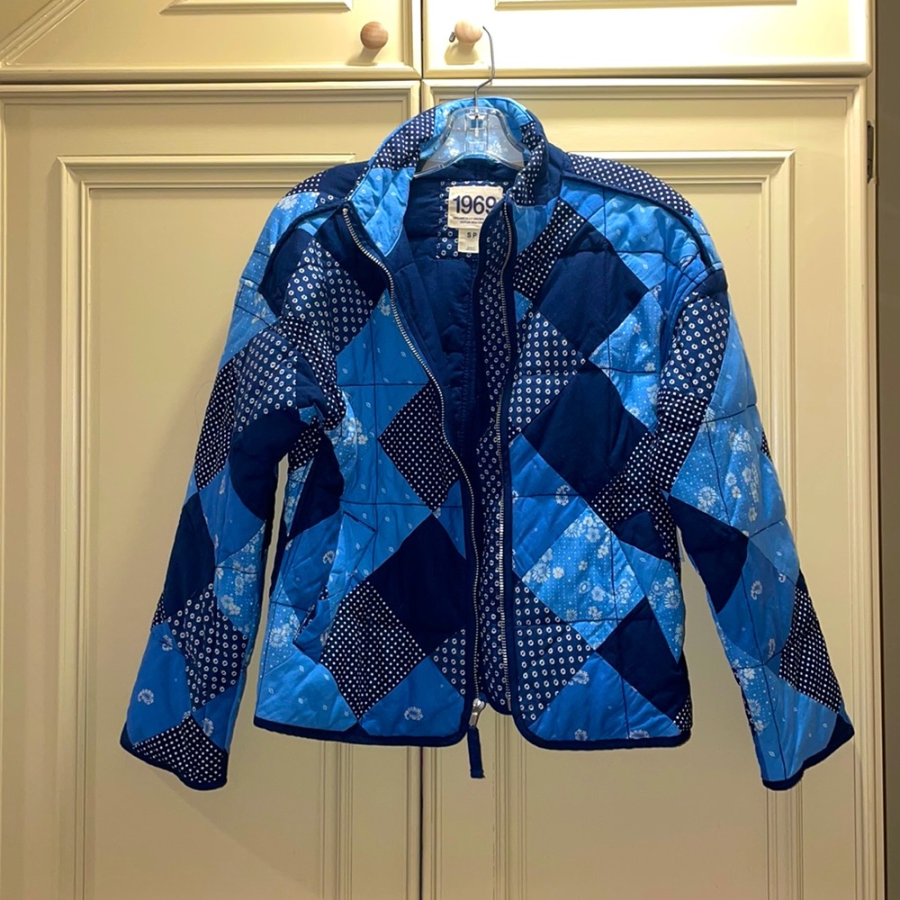 Gap Quilted Patchwork Jacket size S